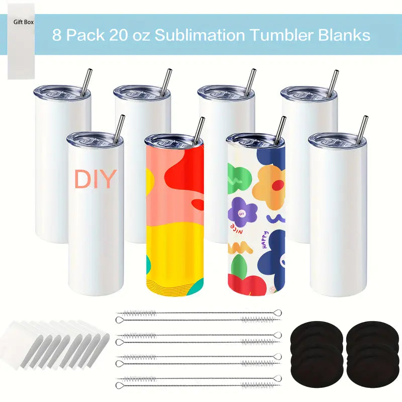 8 tumbler À Sublimation 20 Oz