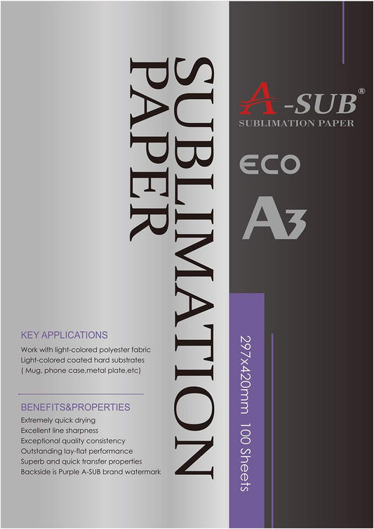 A-SUB Papier de sublimation A3