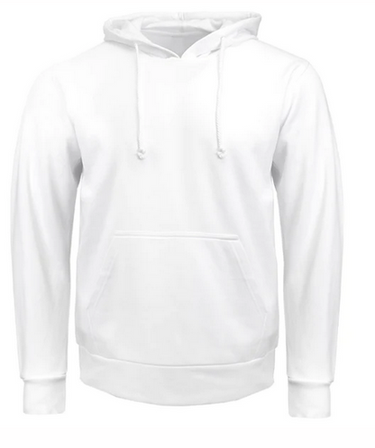 sweat 100 % polyester blanc ou couleur