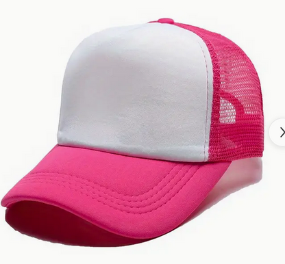 1 casquette personnalisable  ou vierge  coloris au choix