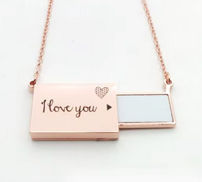 collier I love you  a sublimation precommande lot de 10