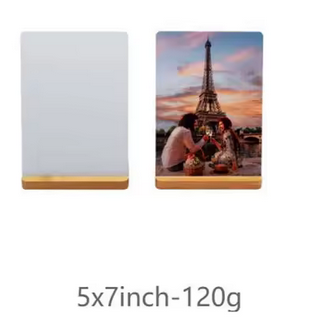 Cadres Photo Plaque Photo Blancs Sublimation  précommande