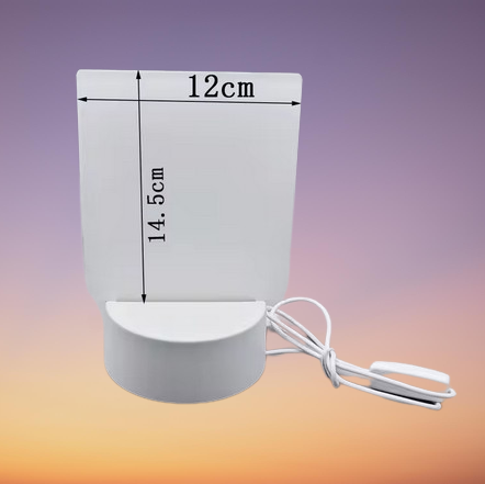 Lanterne photo en acrylique vierge à sublimation lot