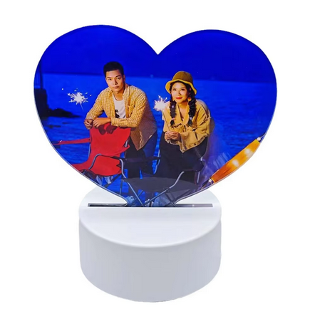 Lanterne photo en acrylique vierge à sublimation lot