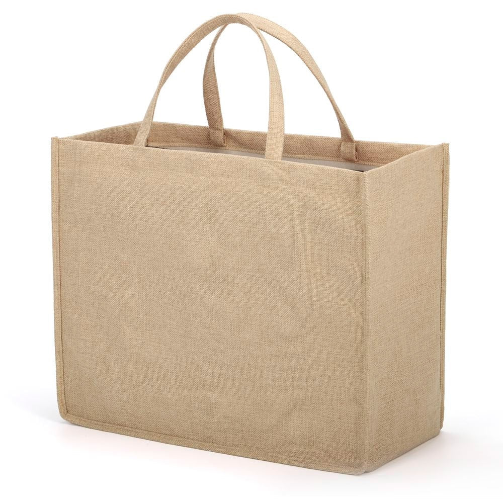 Sac shopping en toile de jute lot