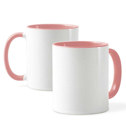 Tasse en céramique intérieur et anse de couleur HAUTE QUALITY AAA