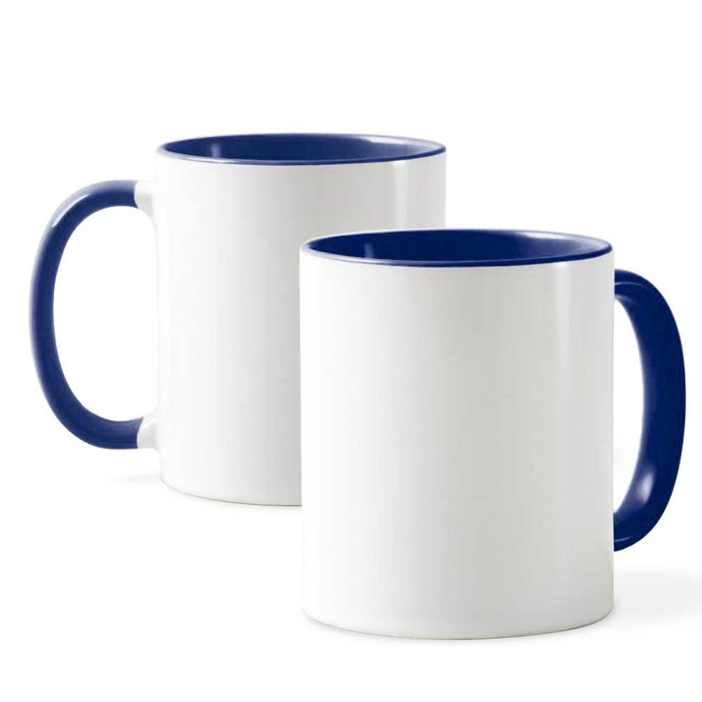 Tasse en céramique intérieur et anse de couleur HAUTE qualité ANA