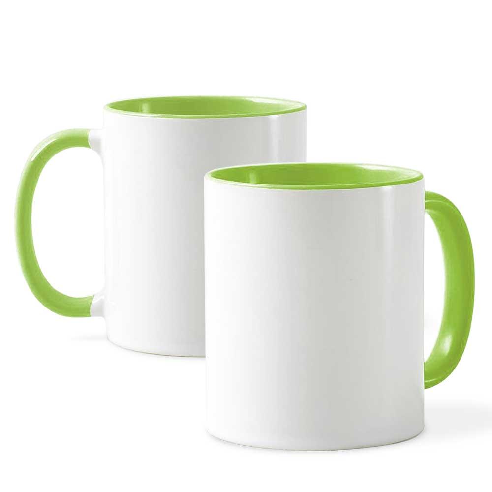 Tasse en céramique intérieur et anse de couleur HAUTE qualité ANA