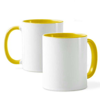 Tasse en céramique intérieur et anse de couleur HAUTE QUALITY AAA