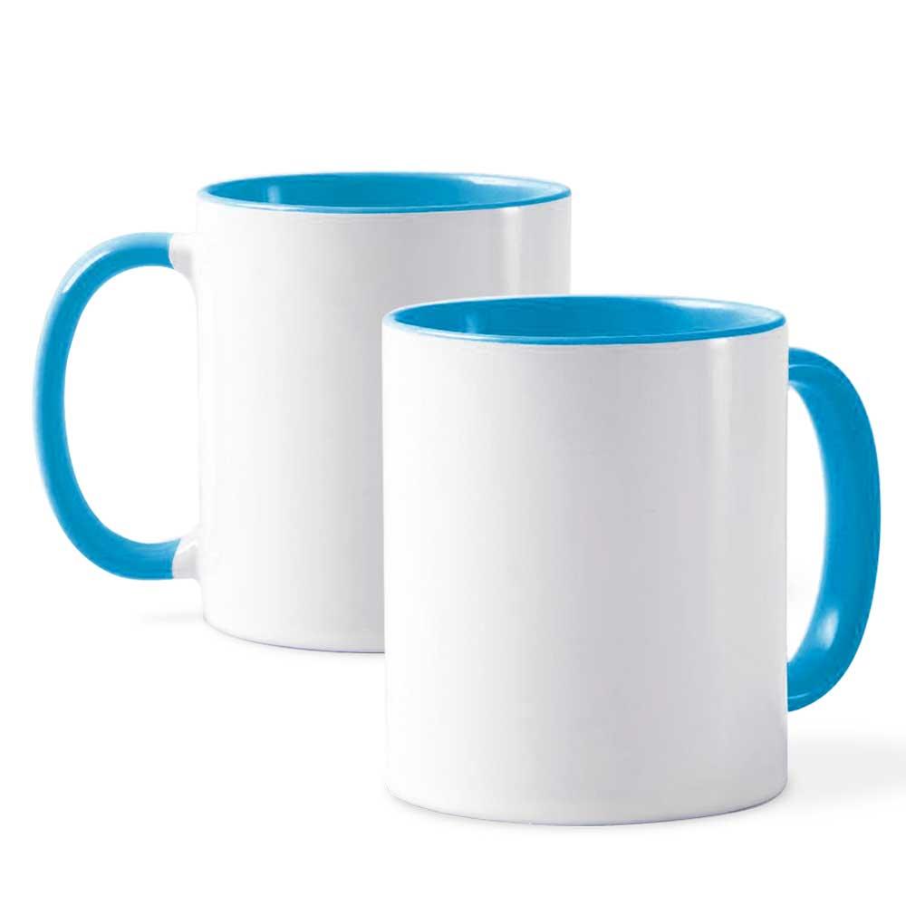 Tasse en céramique intérieur et anse de couleur HAUTE qualité ANA