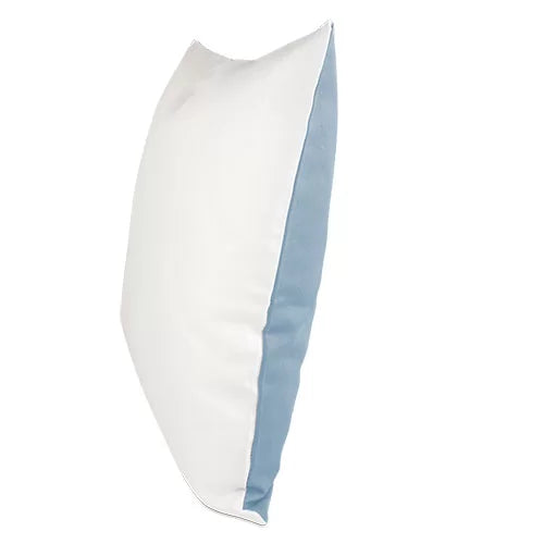 Housse de coussin bicolore 40 cm