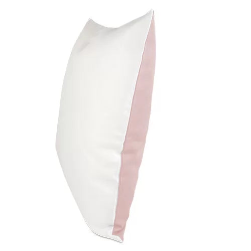 Housse de coussin bicolore 40 cm