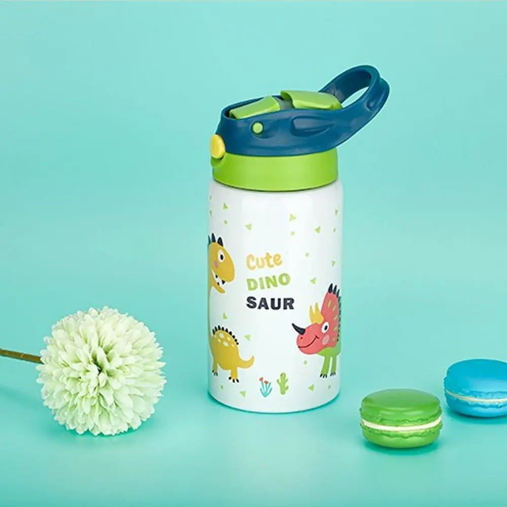 Bouteille en acier inoxydable pour enfants avec couvercle lot de 10