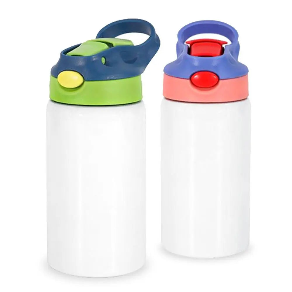 Bouteille en acier inoxydable pour enfants avec couvercle lot de 10