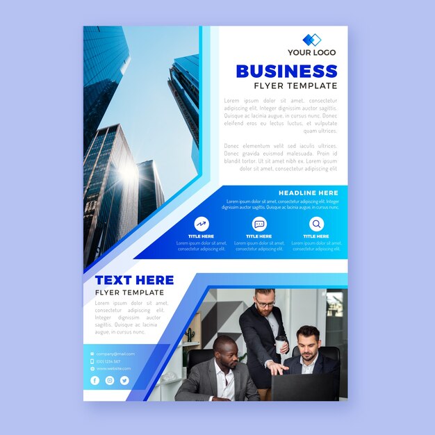 Flyer a personnalisé